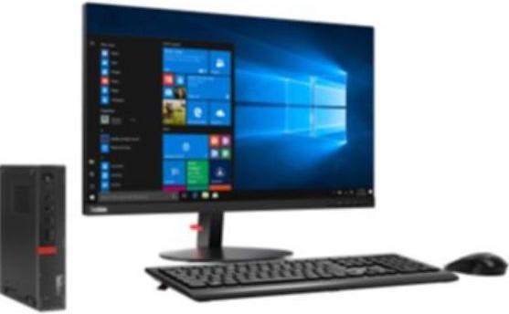 Produktbild Lenovo ThinkCentre M920Q + monitor 22" i5-9400T 16GB 512SSD W11P MAR (RSAIO012) (512 GB, 16 GB)