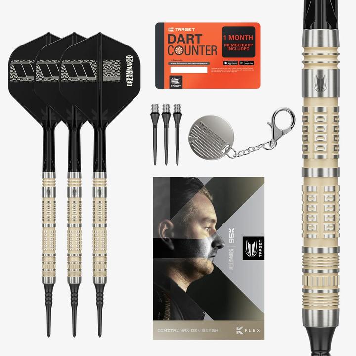 Produktbild Target Dimitri van den Bergh 95K Softtip - 19g (19 g)
