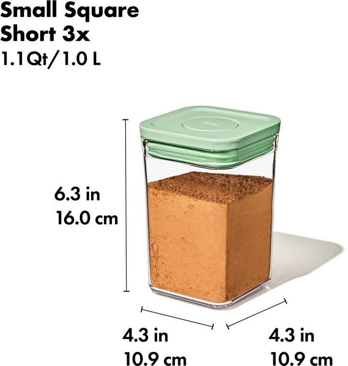 Produktbild OXO Aufbewahrungsboxen mit Löffel (1 l)
