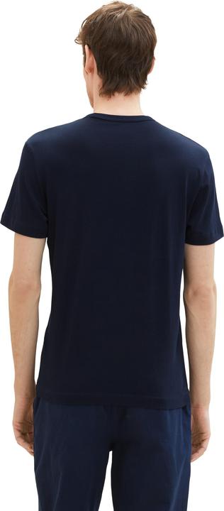 Produktbild Tom Tailor T-Shirt Kurzarmshirt mit Front-Logo-Print (XL)