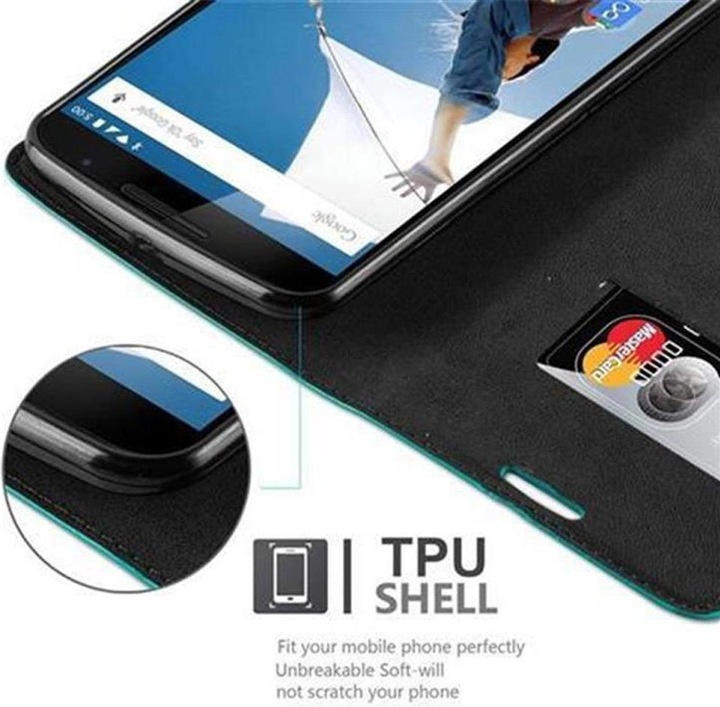 Produktbild Cadorabo Book Invisible Magnet Cover (Motorola Nexus 6)