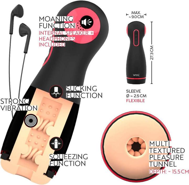 Actual product image Wyne Masturbator 06