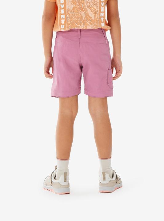 Immagine prodotto Quechua Zip-Off-Hose MH500 Kinder Gr. 92–116 Bergwandern rosa (98)