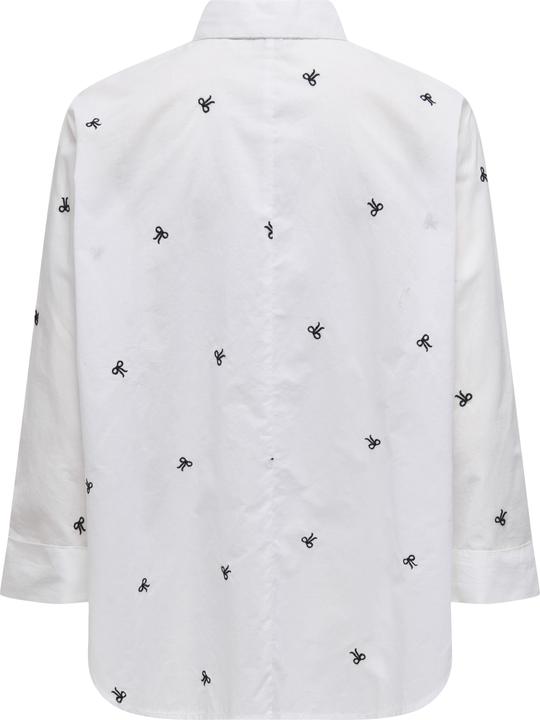 Produktbild Only Onlnew Lina Grace Ls Emb Shirt Noos Wvn (XS)