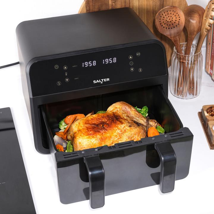 Image du produit Salter EK5872VDE Dual View Ait Fryer 7L