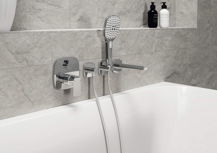 Image du produit Hansa HANSALIVING Support de douche, soft edge/rond, chromé, 444401893