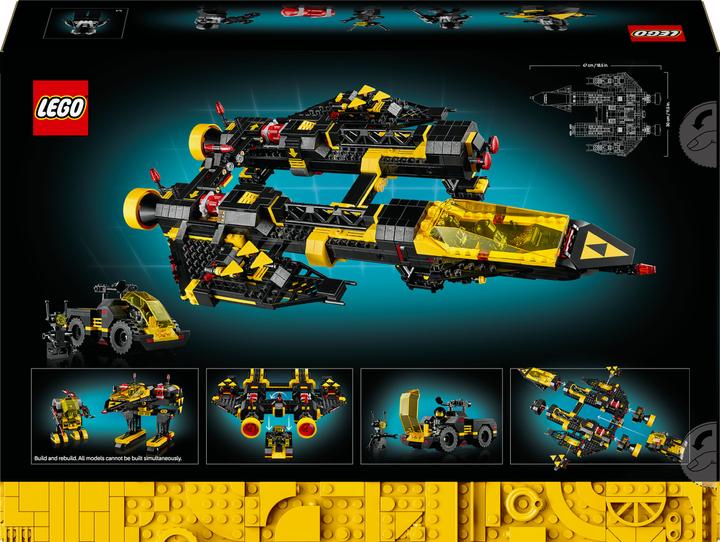 Actual product image LEGO Blacktron Renegade (10355, LEGO Icons, LEGO Rare Sets)