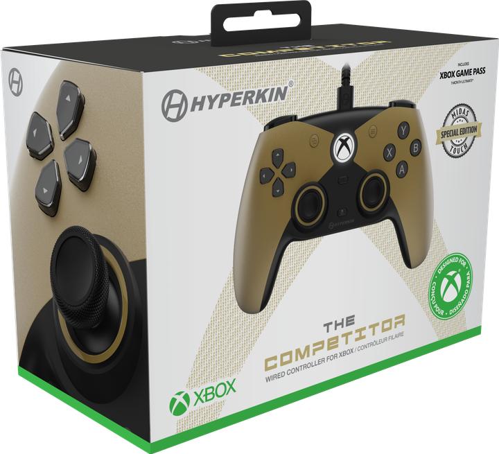 Image du produit Hyperkin Controller Competitor gold (Xbox One S, Xbox Series X)