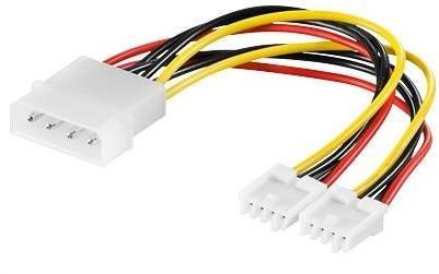 Image du produit PremiumCord Câble d'alimentation HDD, FDD 5,25""-2x3,5