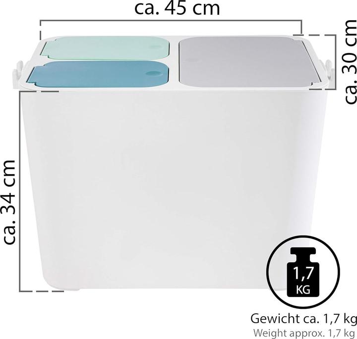 Produktbild Onvaya Mülltrennsystem Tom (36 l)