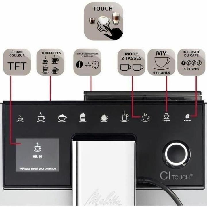 Image du produit Melitta Machine à café automatique CI Touch