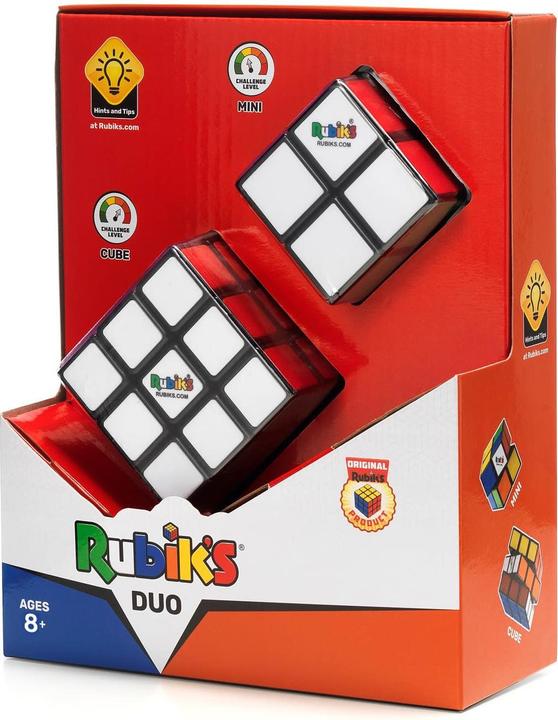 Actual product image Rubik's 6064009 SPIN MASTER - RUBIKS - Duo Pack 3x3 + 2x2 NEW 3-2022 (2 x 2, 3 x 3)