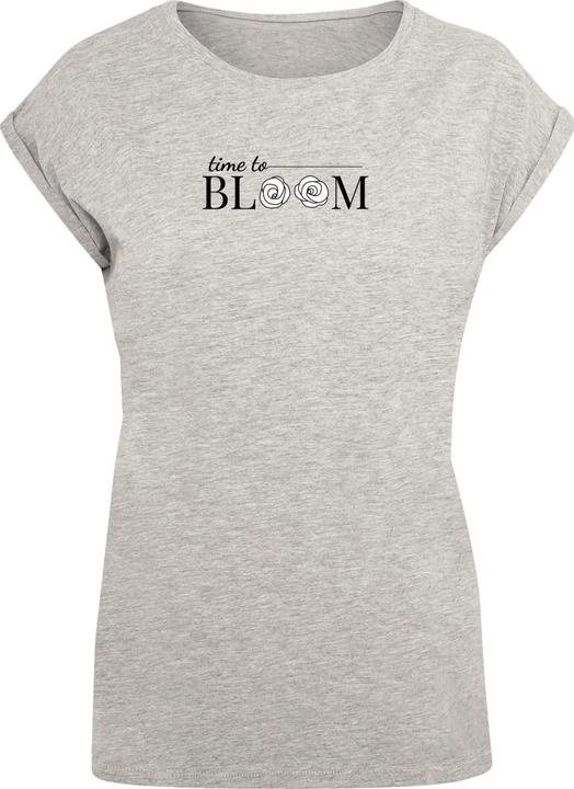 Produktbild Merchcode Ladies Time to bloom - Extended Shoulder Tee - 118693 (L)