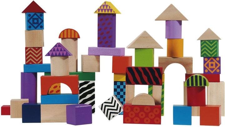 Actual product image Eichhorn Color wooden blocks 50