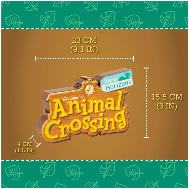 Actual product image Paladone Products Animal Crossing Logo Light