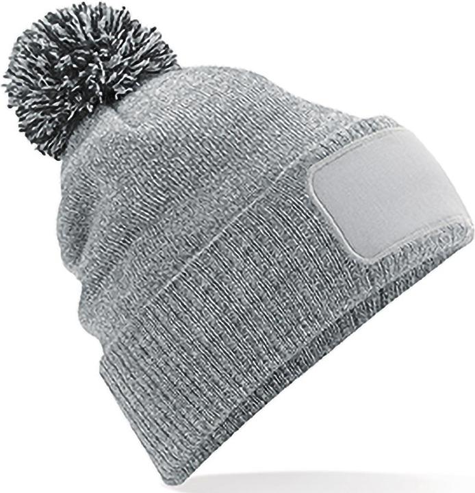 Image du produit Beechfield Bonnet à pompon Snowstar imprimable (Taille unique)