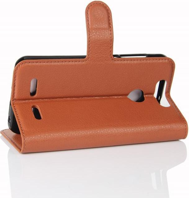 Produktbild MU Classic Litchi Lederhülle (ZTE Blade V8 Lite)