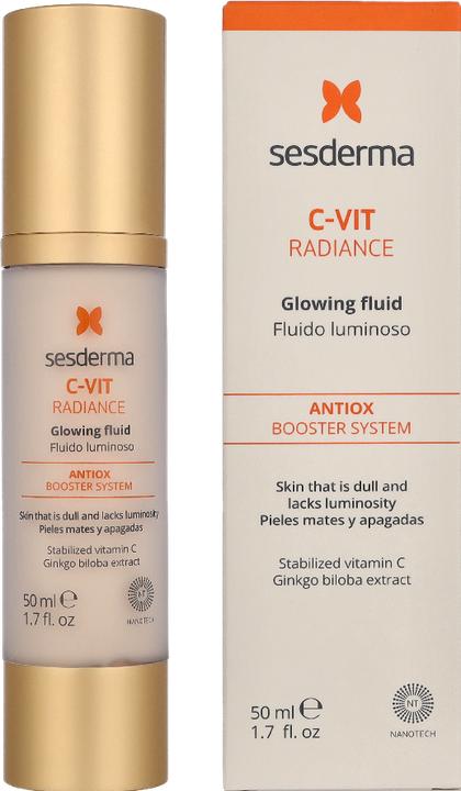 Actual product image Sesderma C-Vit Radiance Glowing Fluid (50 ml) (50 ml, Face gel)