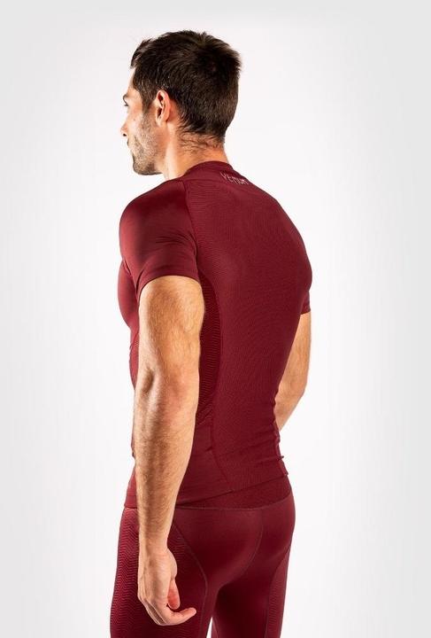 Actual product image Venum G-Fit Rashguard - Short Sleeves - Bordeaux (S)