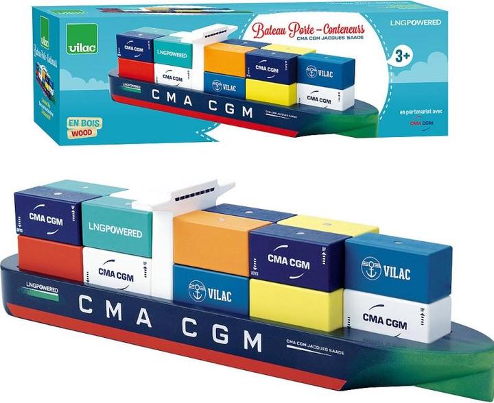 Produktbild Vilac Container Frachtschiff