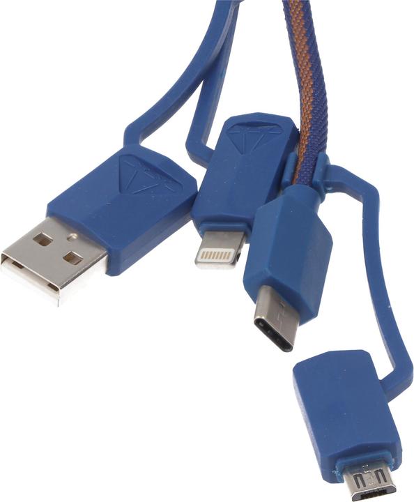 Image du produit Xtar Câble de recharge USB USB-PDC-3 Multifonctions (1.20 m, 65 W)