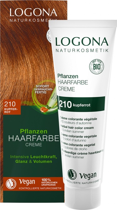 Immagine prodotto Logona Crema vegetale (210 rosso rame)