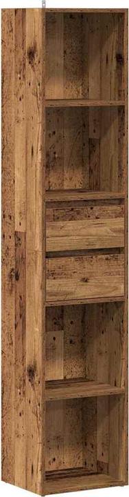 Immagine prodotto vidaXL Bücherregal Altholz-Optik 36x30x171 cm Holzwerkstoff Bücherschrank (36 x 30 x 171 cm)
