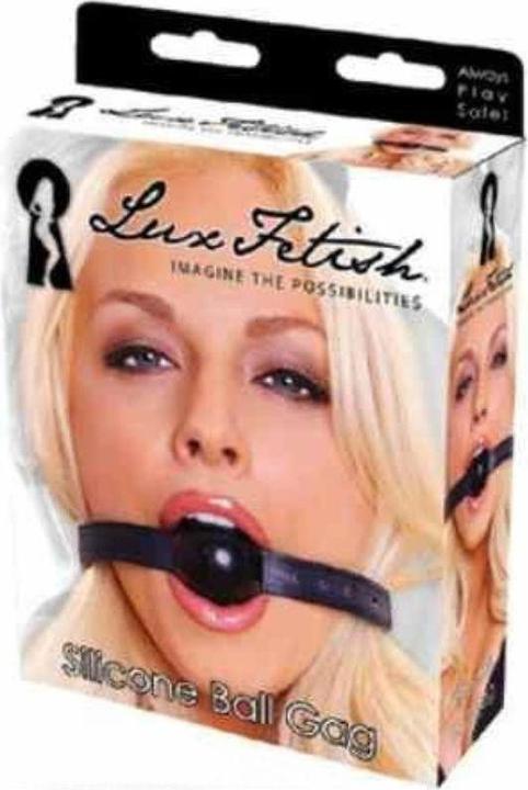 Image du produit Lux Fetish Silicone Ball Gag noir