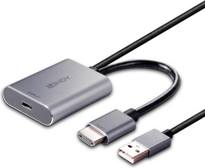 Produktbild Lindy HDMI auf USB Typ C Konverter (HDMI, 2.30 cm)
