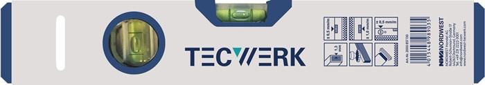 Actual product image Tecwerk Spirit level 60 cm silver aluminium ± 0.5 mm/m (60 cm)