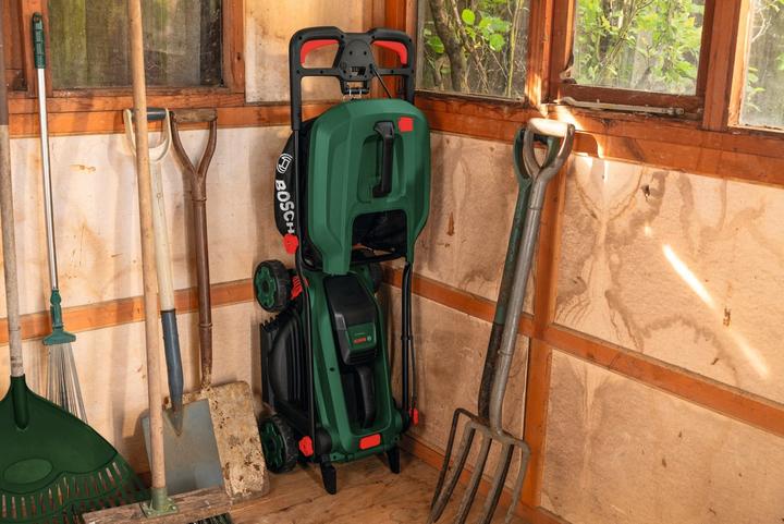 Image du produit Bosch Hausgeräte Rotak 18V-34 Set Akku-Rasenmäher (Fonctionnement sur batterie)