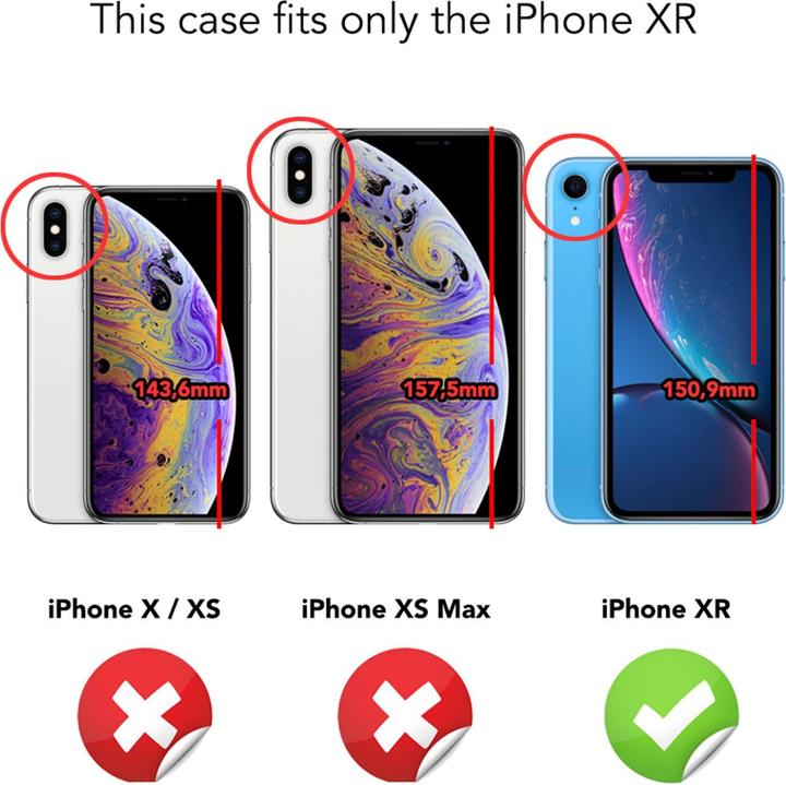 Immagine prodotto Nalia Caso sottile (Apple iPhone XR)