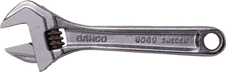Actual product image Bahco 34 mm standard open-end spanner with central nut, chrome-plated, 305 mm (34 mm)
