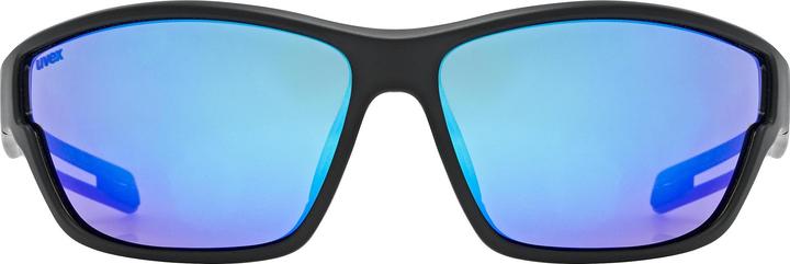 Image du produit Uvex sportstyle 806 (black matt (bleu), Miroir Bleu)