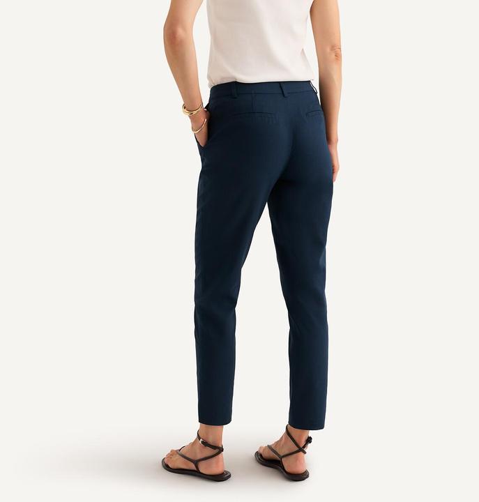 Actual product image Anne Weyburn 7/8 trousers in linen/cotton (Frequency band 38 (2600 MHz))