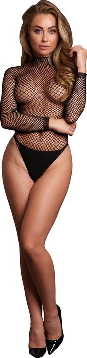 Produktbild Le Désir Body with fishnet structure and turtle neck. (One Size)