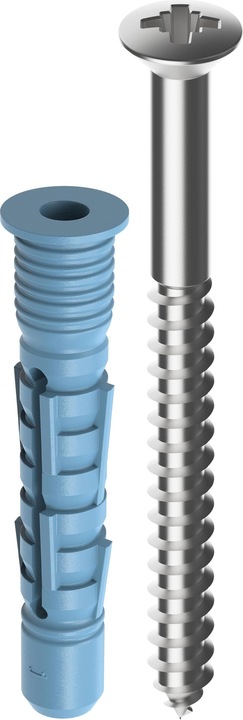 Produktbild Tox Allzweckdübel Aqua Stop Pro 62tlg. 6x38/8x50 mm + Schraube + Bohrer in Runddose (62 Stk.)