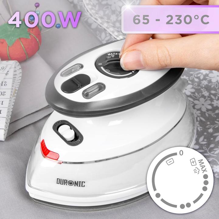 Immagine prodotto Duronic Mini Reise-Dampfbügeleisen