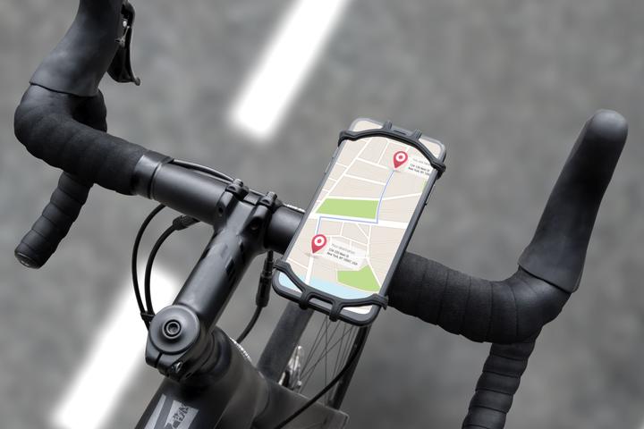 Actual product image Fixed Bikee Silicone, black