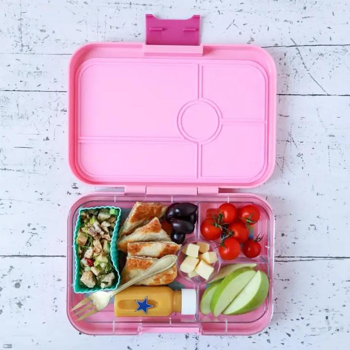 Actual product image Yumbox Mini silicone bento, 6 pieces