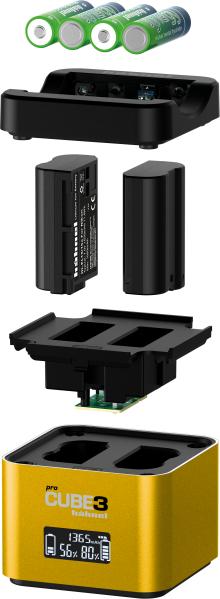 Image du produit Hähnel ProCube 3 Twin (Chargeur de batterie d'appareil photo)