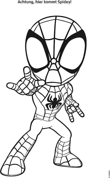 Produktbild MARVEL Spidey und seine Superfreunde: Superstarker Malspass