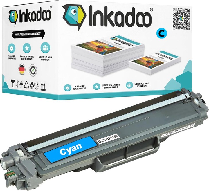 Produktbild Inkadoo Kompatibel Toner für Brother MFC-L 3770 CDW (C)