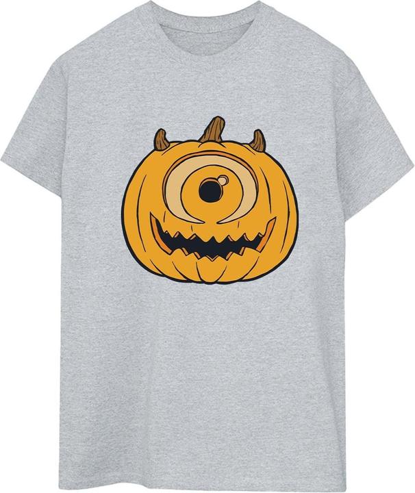 Actual product image Disney Womens/Ladies Pumpkin Cotton Boyfriend Halloween T-Shirt (XL)