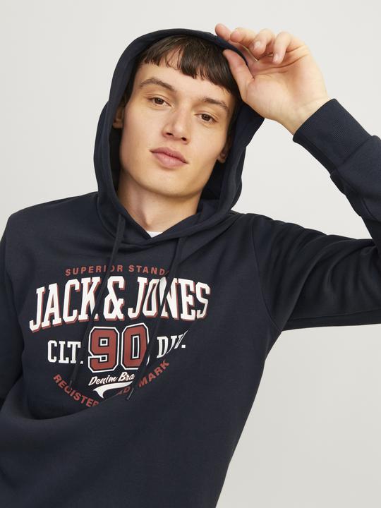 Produktbild Jack & Jones JJELOGO SWEAT HOOD 2 COL 24/25 NOOS (M)
