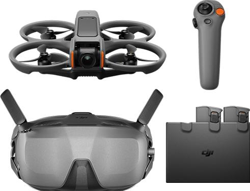 Actual product image DJI Avata 2 Fly Smart Combo (Three Batteries) (23 min, 377 g, 12 Mpx)