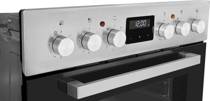 Image du produit Exquisit Exqu Ensemble de cuisinière EHE157-2URBZ-Set | Inoxlook