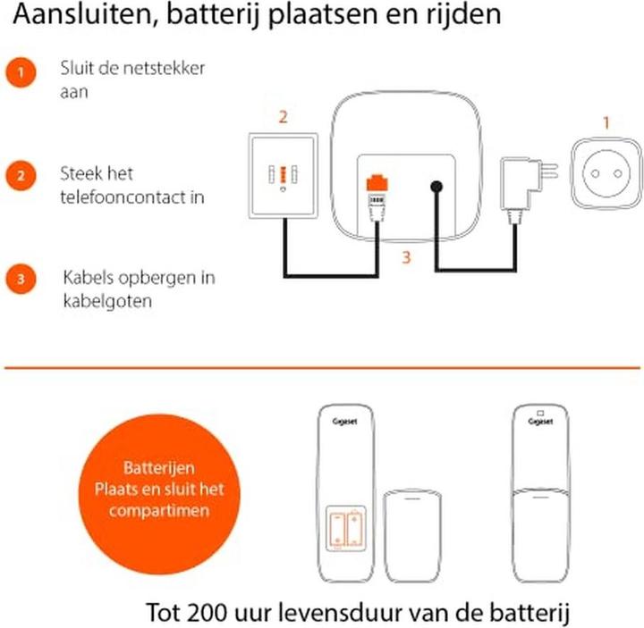 Productafbeelding Gigaset A270 TRIO Zwart