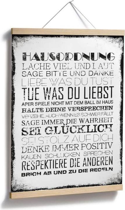 Image du produit Trenddeko Règlement intérieur (60 x 80 cm)