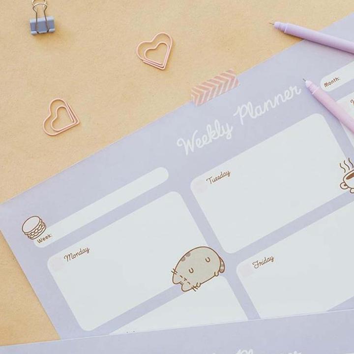 Actual product image Pusheen – Wochenplaner aus der Moments-Kollektion, 54 A3-Seiten (A3)